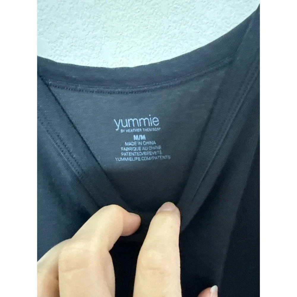 Yummie Camisole Women Medium Black Compression Smoothing Shapewear Tank Top